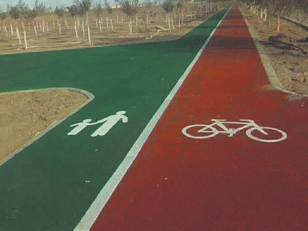 BRT車(chē)道路面施工案例